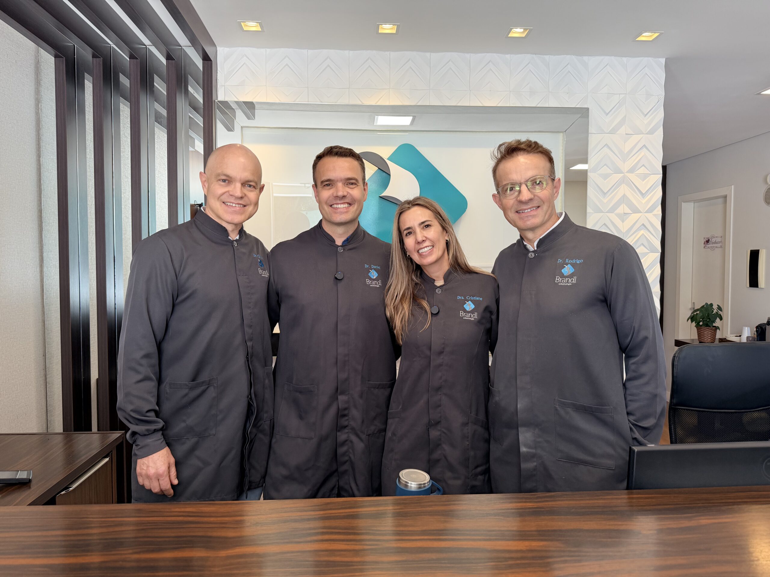 Consultório odontológico equipado da Brandl Odontologia em Rio do Sul