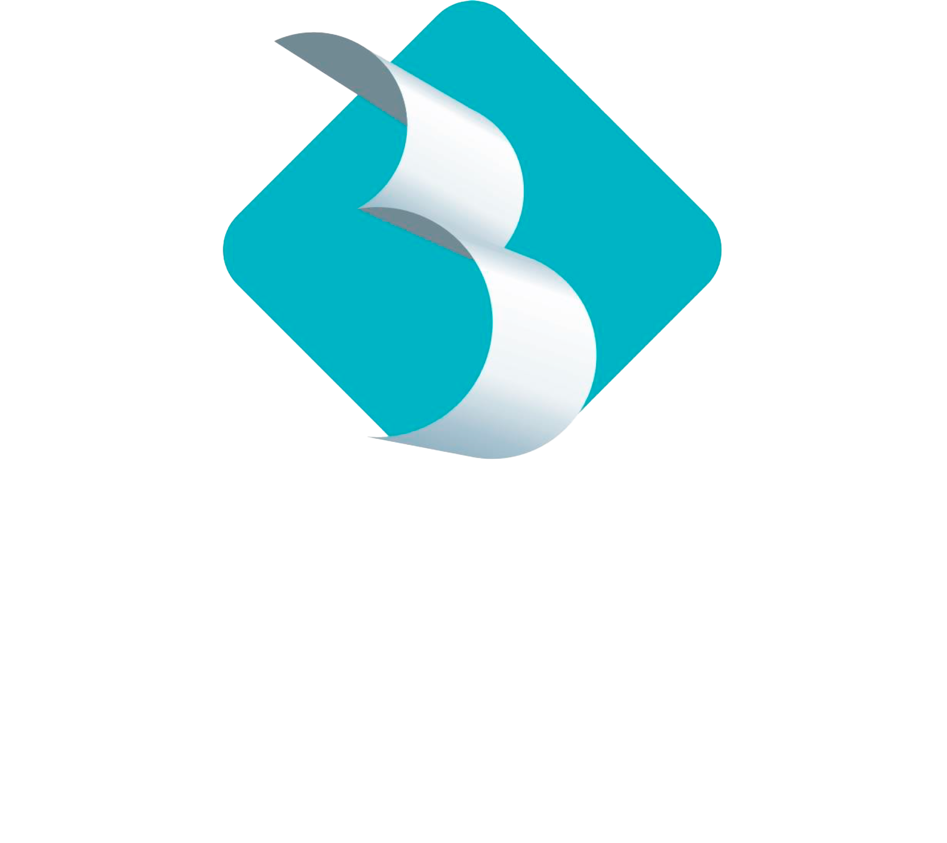 Logotipo da Brandl Odontologia em versão branca